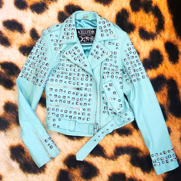 Killstar Jackets & Blazers - Studded Killstar Jacket